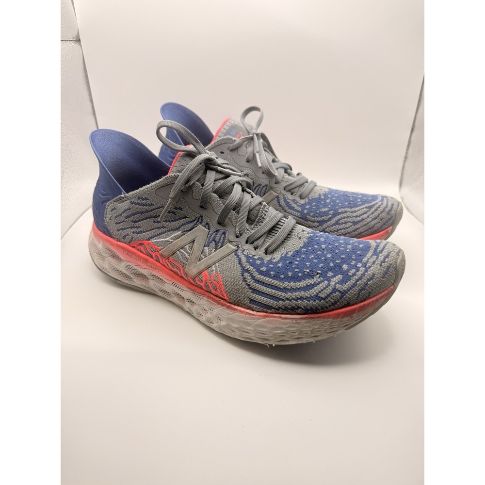 New Balance W1080B10 Women's Fresh Foam 1080 V10 Steel/Magnetic Blue Sneaker 9